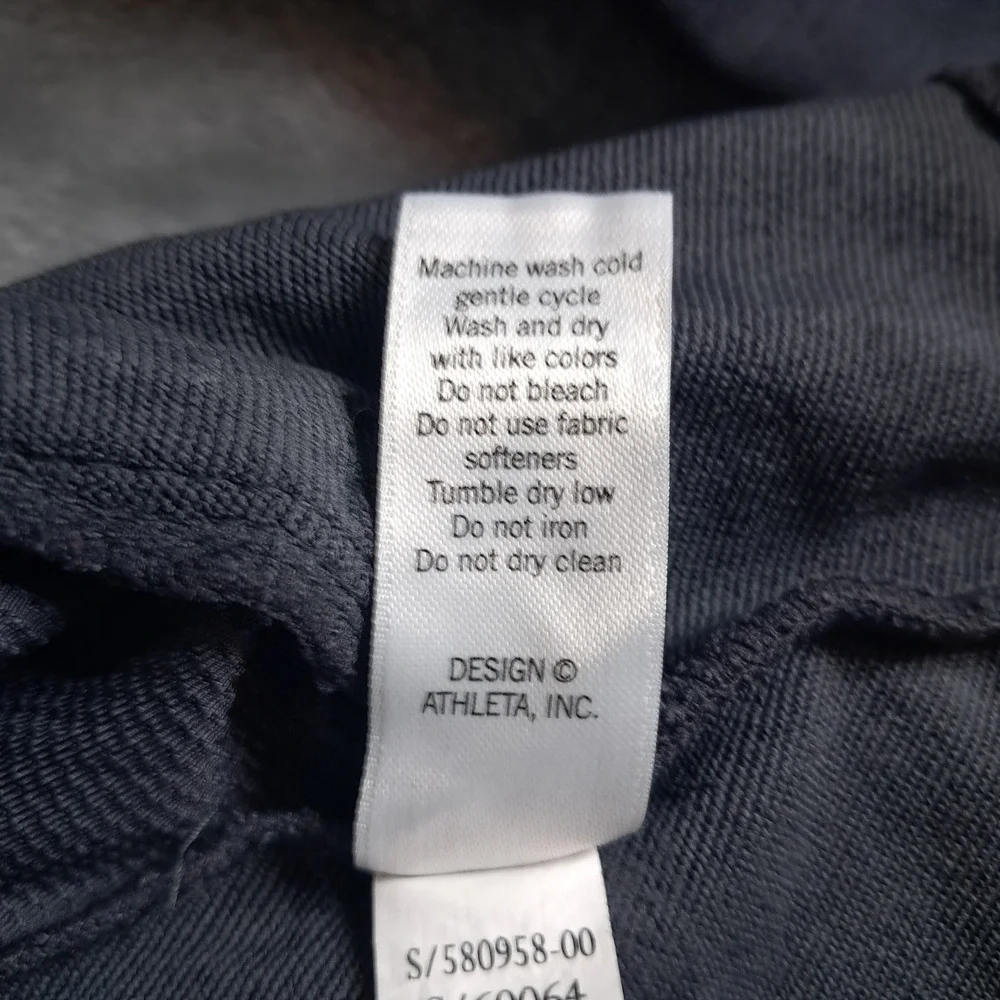 Athleta Revive Ruched Gray Vented Full Zipper Jacket Women's Size XS Zip Pockets